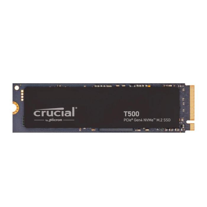 Crucial T500 1 TB M.2 NVMe PCIe 4.0 SSD para PC y Portátil - Velocidad de Lectura 7300 MB/s, Escritura 6800 MB/s Crucial T500 1 TB M.2 NVMe PCIe 4.0 SSD para PC y Portátil - Velocidad de Lectura 7300 MB/s, Escritura 6800 MB/s