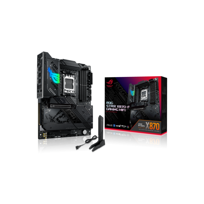 ASUS ROG STRIX X870-F GAMING WiFi AMD X870 Zócalo AM5 ATX 11 ASUS ROG STRIX X870-F GAMING WiFi AMD X870 Zócalo AM5 ATX 11