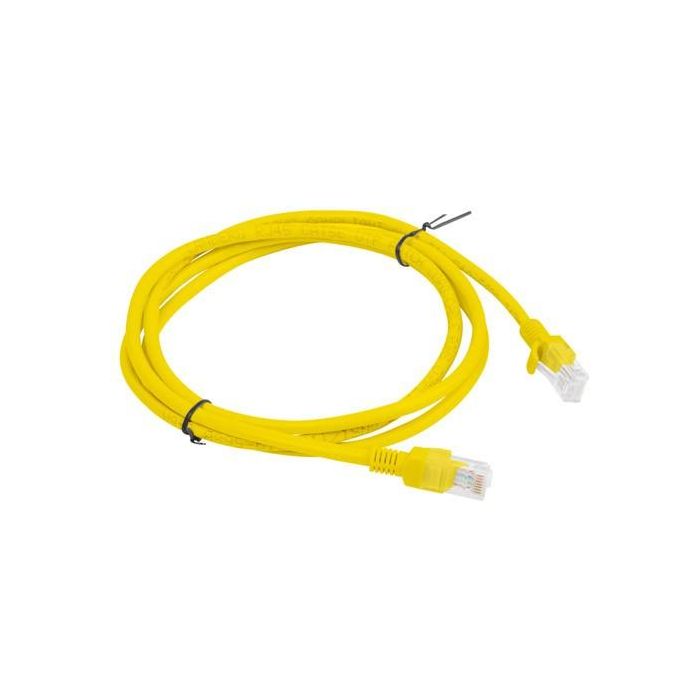 Lanberg Cable de Red Latiguillo Cat.6 U/UTP No Apantallado 150 cm Amarillo, hasta 250 MHz Gigabit Ethernet 1 Lanberg Cable de Red Latiguillo Cat.6 U/UTP No Apantallado 150 cm Amarillo, hasta 250 MHz Gigabit Ethernet 1