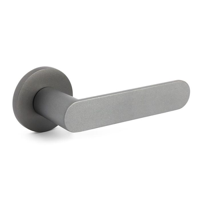 Juego De Manivelas Con Roseta Aluminio. Modelo Shape 1320 Ø50 Acabado Antracita Jandel Juego De Manivelas Con Roseta Aluminio. Modelo Shape 1320 Ø50 Acabado Antracita Jandel