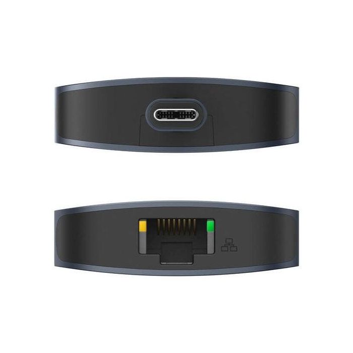 Targus HD4006GL Hub USB-C Doble HDMI 4K@60Hz, 140W PD, 3x USB-C, 2x USB-A, Ethernet, Lector Tarjetas SD Negro 4