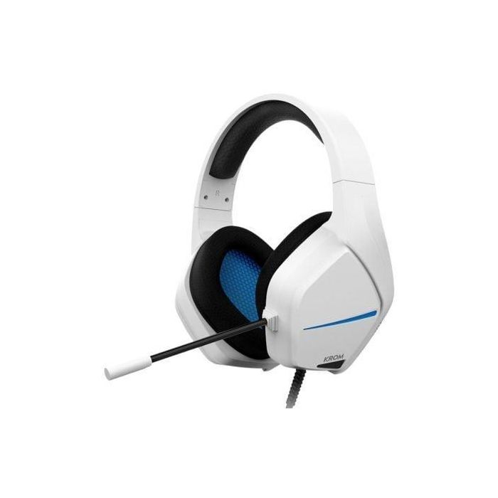 Krom NXKROMKOPAMOVEWH Auriculares Gaming Kopa Move con Micrófono Estéreo 50mm Jack 3.5mm Blancos Compatible PC PS4 PS5 Switch Móvil 0 Krom NXKROMKOPAMOVEWH Auriculares Gaming Kopa Move con Micrófono Estéreo 50mm Jack 3.5mm Blancos Compatible PC PS4 PS5 Switch Móvil 0