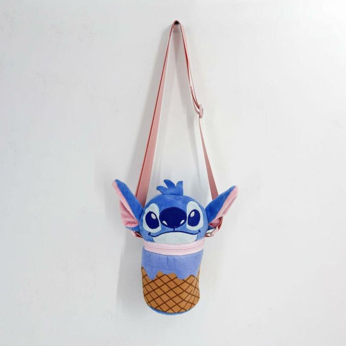 Cerdá Bolso Infantil Stitch Azul con dimensiones 8 x 18 x 8 cm, ideal para niños a partir de 4 años 2