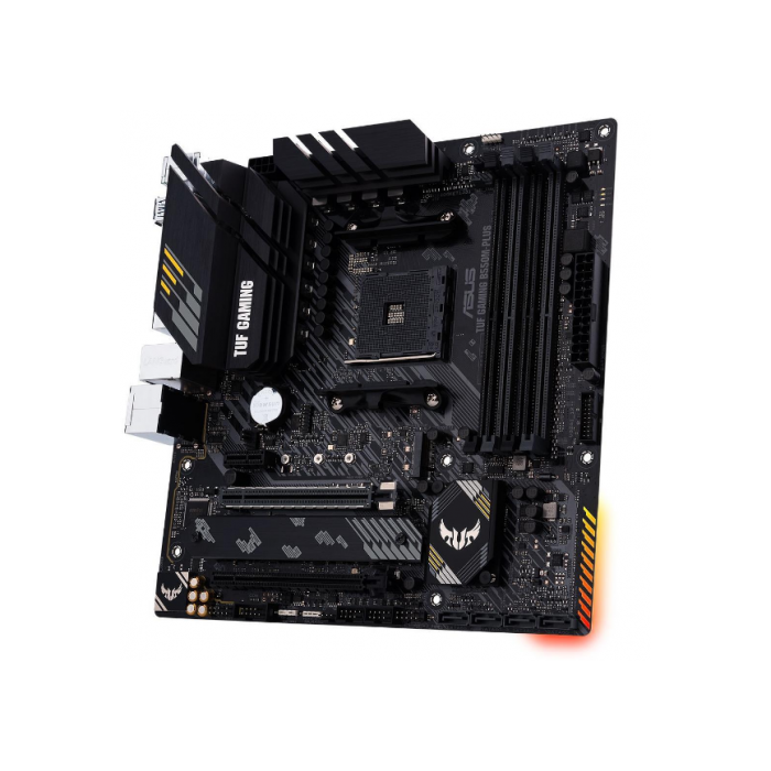 ASUS TUF GAMING B550M PLUS Zócalo AM4 Micro ATX AMD B550 ASUS TUF GAMING B550M PLUS Zócalo AM4 Micro ATX AMD B550