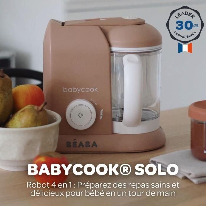 BEABA EXCLUSIVE, Babycook solo, robot bebé 4 en 1, cocina-batidora, Pralin 2 BEABA EXCLUSIVE, Babycook solo, robot bebé 4 en 1, cocina-batidora, Pralin 2