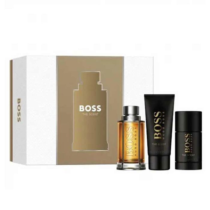 Hugo Boss The scent eau de toilette 100 ml vaporizador + gel de baño 100 ml + desodorante stick 75 ml