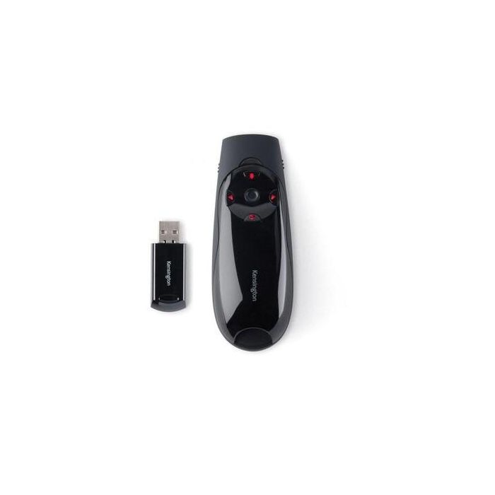 Kensington Expert Puntero Láser Rojo - Conexión Inalámbrica USB, Alcance 45M, Control de Presentaciones 3 Kensington Expert Puntero Láser Rojo - Conexión Inalámbrica USB, Alcance 45M, Control de Presentaciones 3