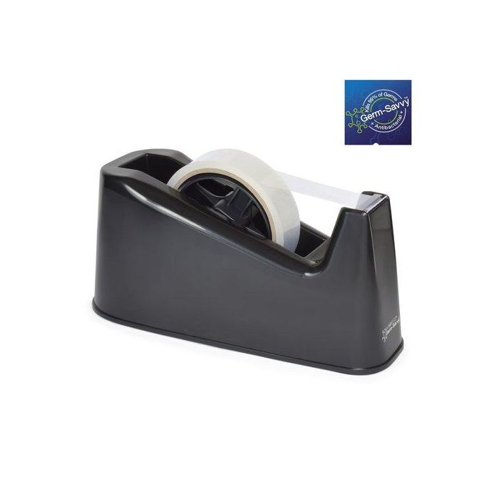 Portarrollos Rapesco Antibacteriano 66 Mt. Rptd500B Negro