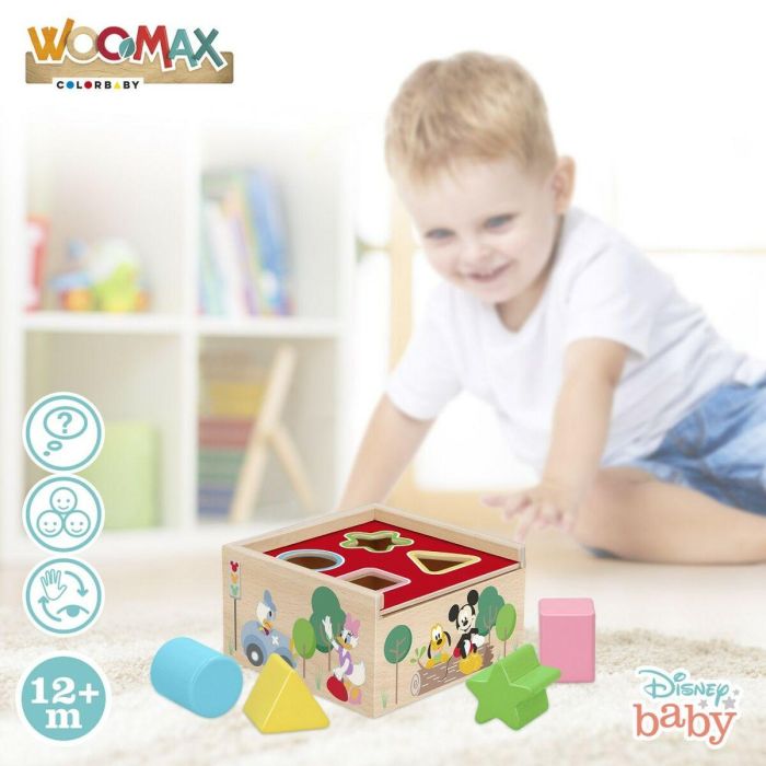 Puzzle Infantil de Madera Disney 5 Piezas 13,5 x 7,5 x 13 cm (6 Unidades) 3 Puzzle Infantil de Madera Disney 5 Piezas 13,5 x 7,5 x 13 cm (6 Unidades) 3