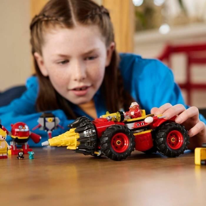 LEGO 76999 Sonic the Hedgehog Super Sonic vs. Egg Drillster, con Shadow y el Dr. Eggman 2