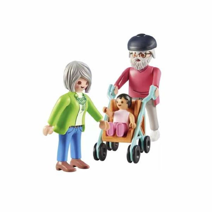 Abuelos y bebé playmobil life. 2 Abuelos y bebé playmobil life. 2