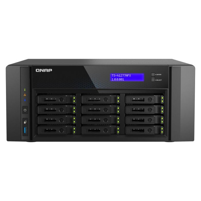 Almacenamiento en Red NAS Qnap TS-H1277AFX-R7-32G Negro 5 Almacenamiento en Red NAS Qnap TS-H1277AFX-R7-32G Negro 5