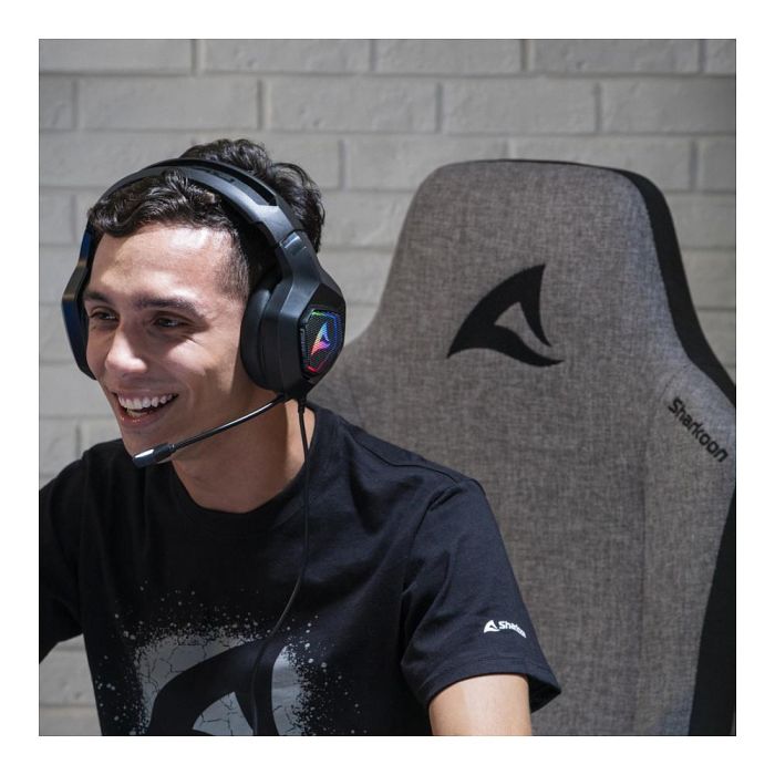 Sharkoon SGS40 Silla de Gaming Tejido Gris/Negro