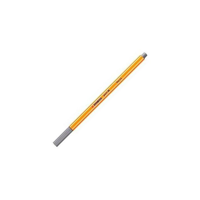 Stabilo Rotulador Point 88 Gris Oscuro - Caja de 10 Unidades