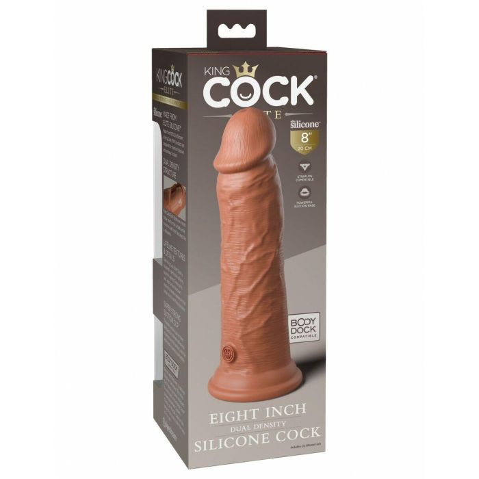 Dildo Pipedream King Cock Elite Marrón 5