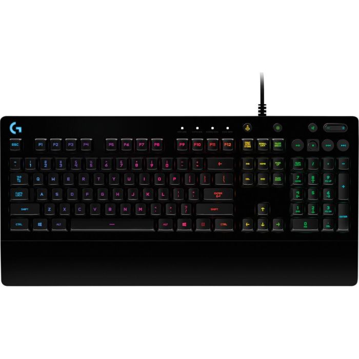 Teclado Gaming Logitech G213 Negro Qwerty Español QWERTY Qwerty Portugués