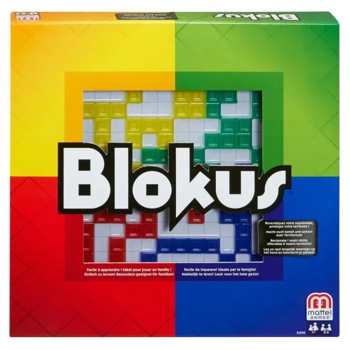 Mattel Games Blokus Refresh BJV44 Juego de Mesa para toda la Familia 0 Mattel Games Blokus Refresh BJV44 Juego de Mesa para toda la Familia 0