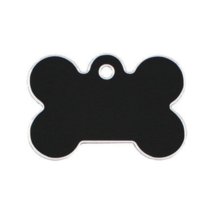Placa identificativa para collar Imarc Bone Negro 0 Placa identificativa para collar Imarc Bone Negro 0