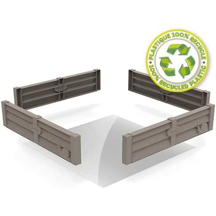 Smoby 850208 Bac Square Garden 2 en 1: Mesa de arena y huerto de vegetales, 76x76cm, Lona incluida 4 Smoby 850208 Bac Square Garden 2 en 1: Mesa de arena y huerto de vegetales, 76x76cm, Lona incluida 4
