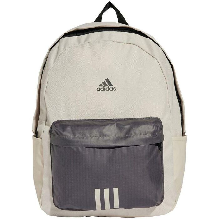 Mochila Deportiva Adidas Classic Badge of Sport 3 Stripes IZ1910 Gris