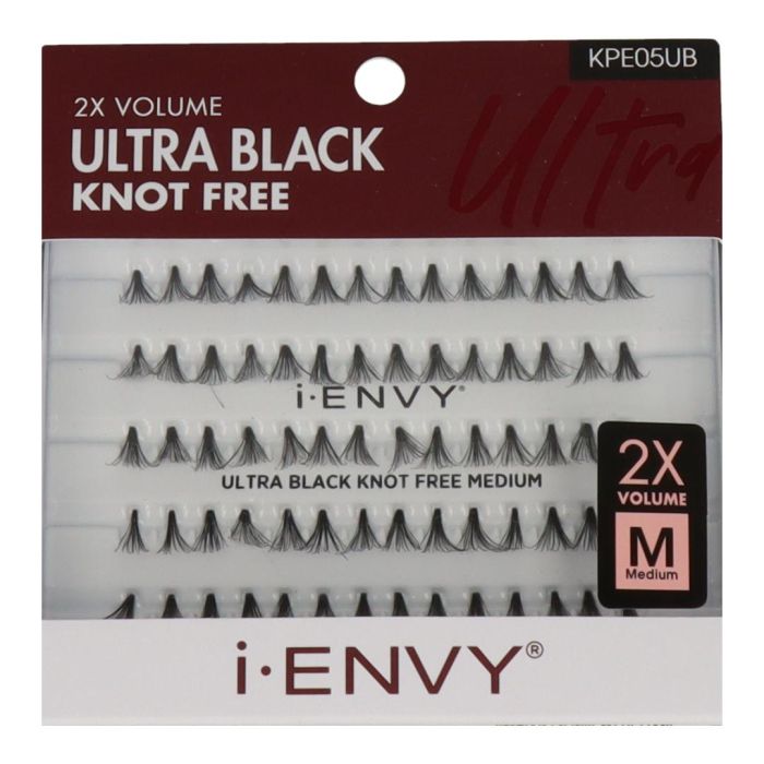 Red Kiss Pestañas Individuales Ultra Black Knot Free 70 Pcs M - Acabado Natural y Profesional