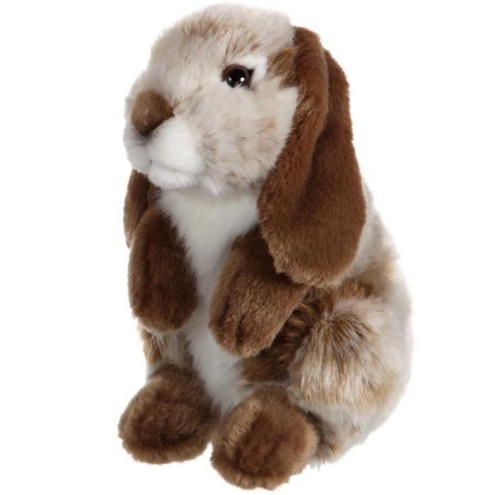 Gipsy Toys GIP3268060703614 Peluche Conejo Aries 18cm Marrón