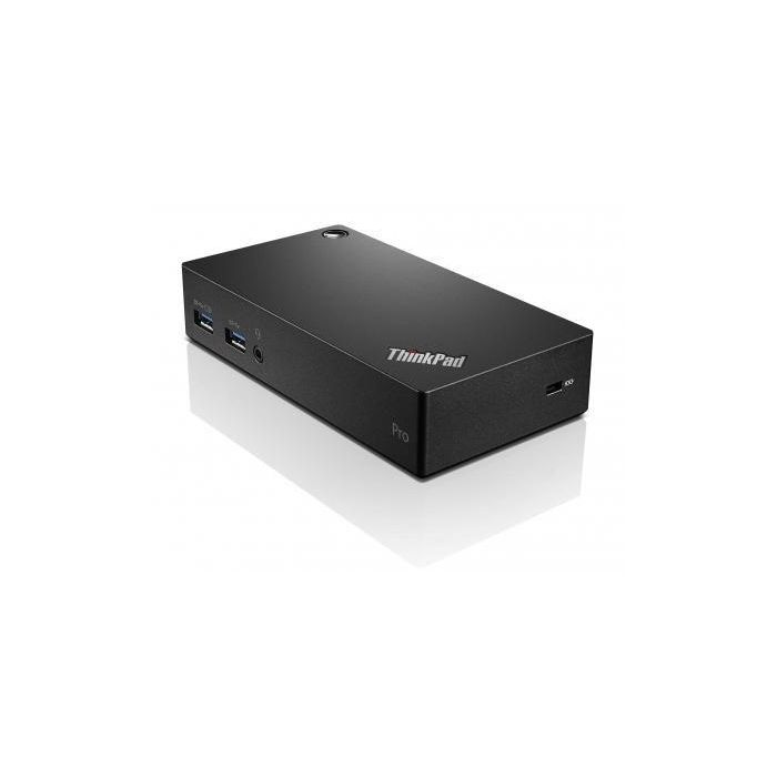 Lenovo ThinkPad USB 3.0 Pro Dock, 236g, Black Lenovo ThinkPad USB 3.0 Pro Dock, 236g, Black