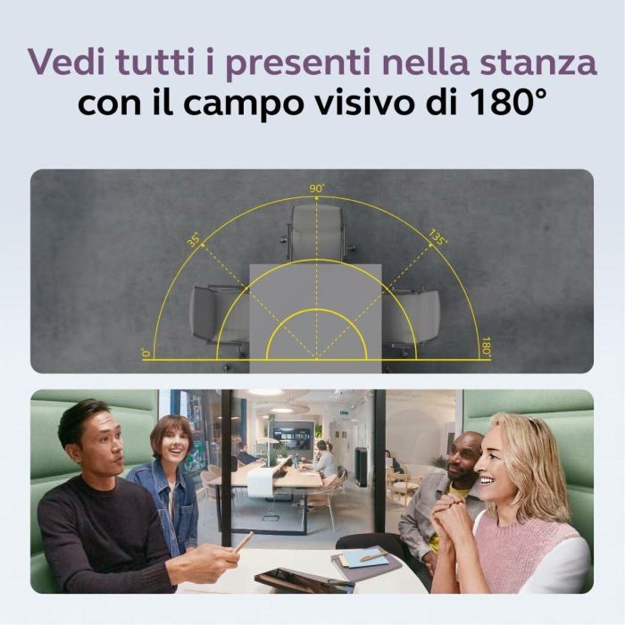 Jabra PanaCast 40 VBS MS VB AND Cámara de Video Colaborativa 4K Ultra HD, 4x Zoom, 180° FoV, MS Teams Rooms Negro 7
