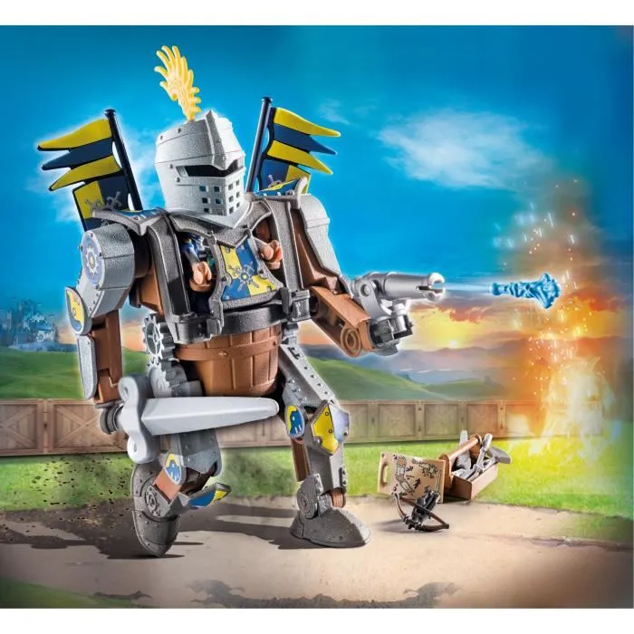 Playmobil 71300 Novelmore Gigante Luchador con Brazos y Piernas Móviles para Luchar contra Enemigos 1