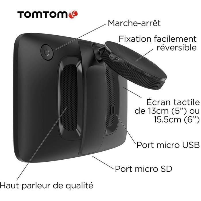 TOMTOM GPS GO Classic 5: actualizaciones a través de Wi-Fi, mapa de Europa de 49 países, TomTom Traffic, alertas de zonas peligrosas 1 mes incluido 1 TOMTOM GPS GO Classic 5: actualizaciones a través de Wi-Fi, mapa de Europa de 49 países, TomTom Traffic, alertas de zonas peligrosas 1 mes incluido 1