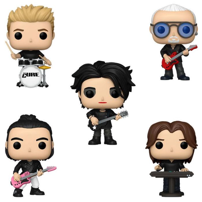 Blister 5 figuras POP The Cure 1 Blister 5 figuras POP The Cure 1