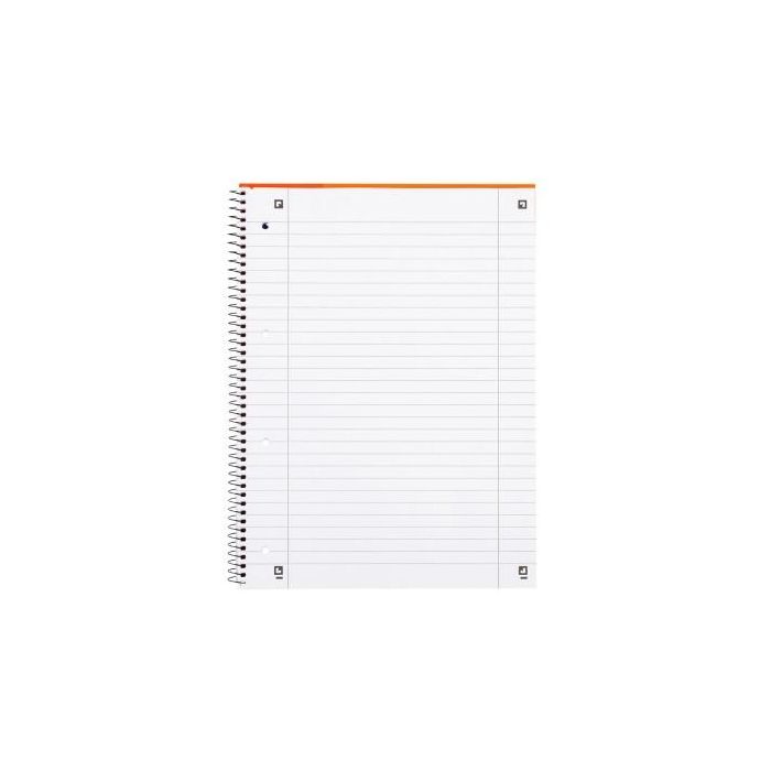 Oxford Collegeblock A4+220x295mm 80 Bl. Liniert Rand L+R 10