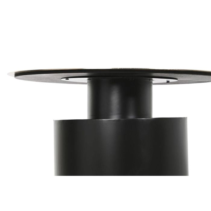 Mesa auxiliar DKD Home Decor 76 x 76 x 46 cm Negro Dorado Hierro 1 Mesa auxiliar DKD Home Decor 76 x 76 x 46 cm Negro Dorado Hierro 1