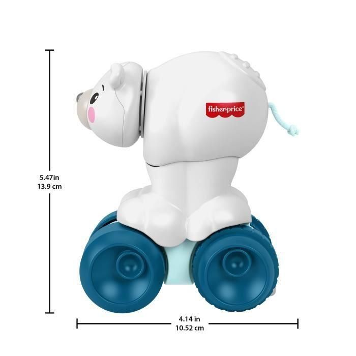 Fisher-Price Oso Polar Chase Juguete de desarrollo para bebés JDL63 MATJDL63 4