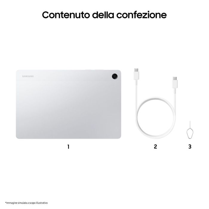 Tablet Samsung Galaxy Tab A11+ 11" 6 GB RAM 128 GB Plateado 2