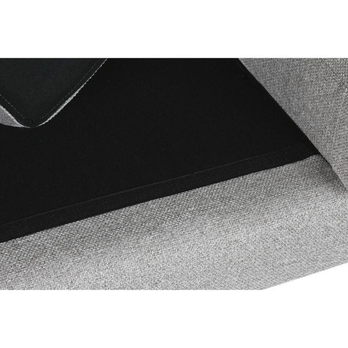 DKD Home Decor Sofá Scandi Chaiselongue de Poliéster Gris 144 x 84 x 226 cm 6 DKD Home Decor Sofá Scandi Chaiselongue de Poliéster Gris 144 x 84 x 226 cm 6