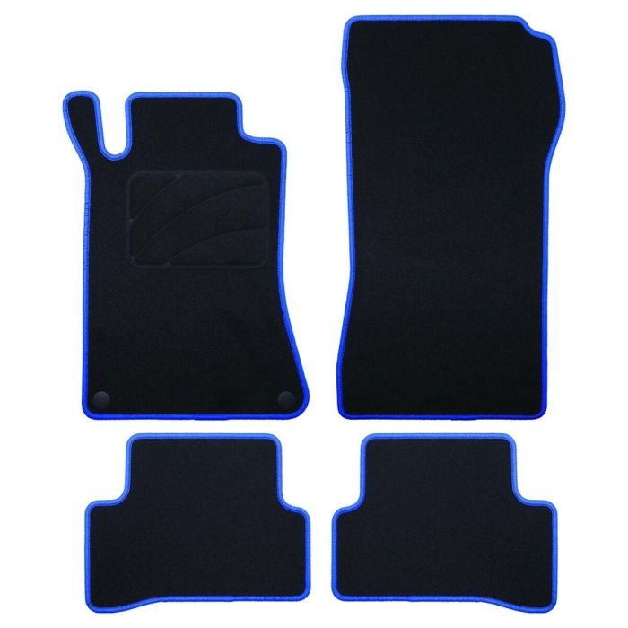 Set de Alfombrillas para Coche OCC Motorsport OCCMC0058BL Negro Mercedes W203 Clase C Sedan-CLC 5 Piezas