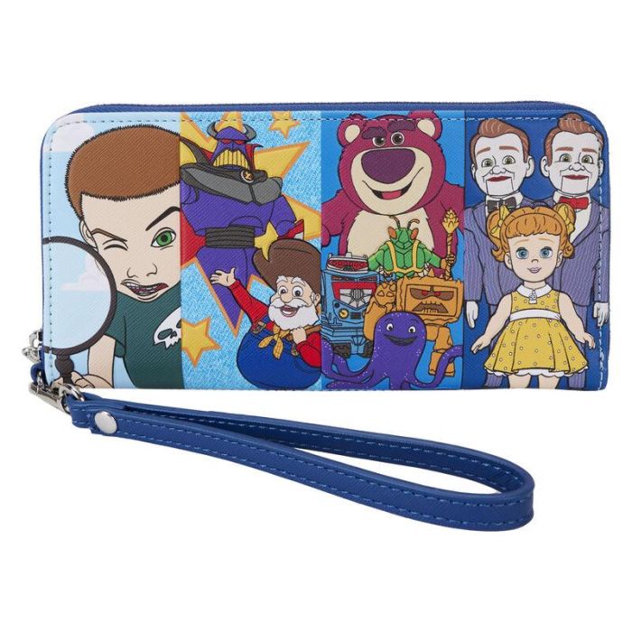 Loungefly Cartera Toy Story Disney Piel Saffiano Vegana con Correa y Monedero Interior