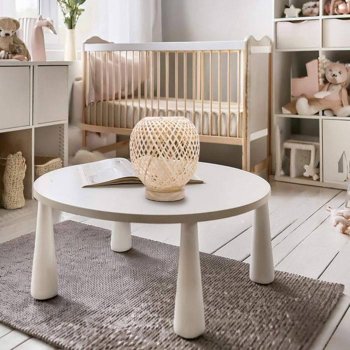 Lámpara Bambu con Cable Nora Vinthera 18x22 cm 1