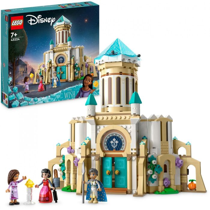 LEGO 43224 Castillo del Rey Magnífico Disney Wish con minifiguras de Asha, Dahlia y Rey Magnífico 10 LEGO 43224 Castillo del Rey Magnífico Disney Wish con minifiguras de Asha, Dahlia y Rey Magnífico 10