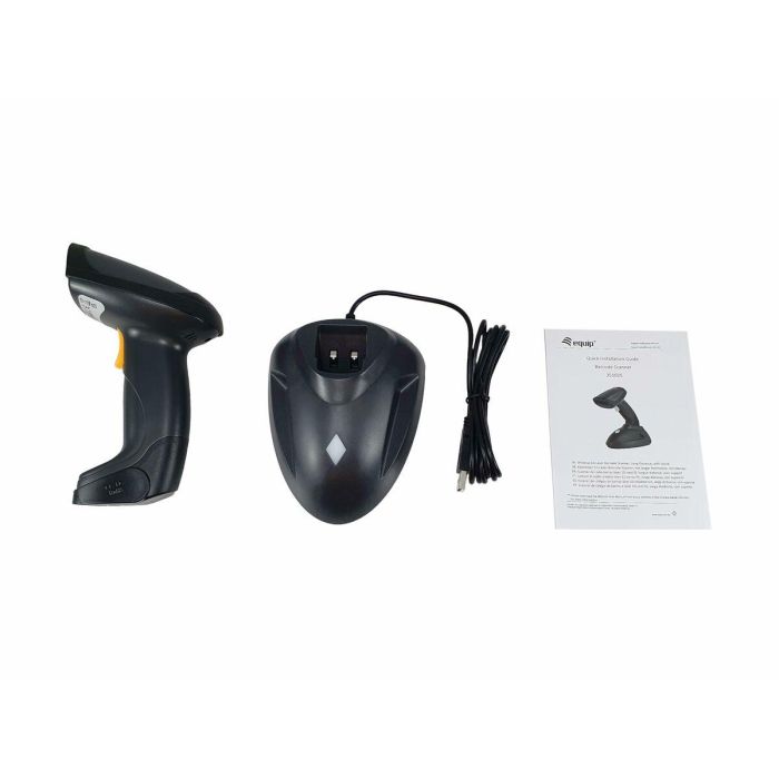 Equip Scanner Codigo de Barras Wireless Larga Distancia Laser 1D con Soporte Incluido 9 Equip Scanner Codigo de Barras Wireless Larga Distancia Laser 1D con Soporte Incluido 9