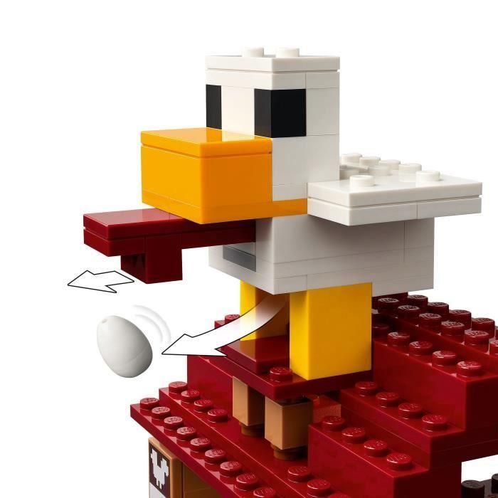 LEGO Minecraft 21273 Ghasts Attack the Village - Juego para niños de 10 años en adelante 3 LEGO Minecraft 21273 Ghasts Attack the Village - Juego para niños de 10 años en adelante 3