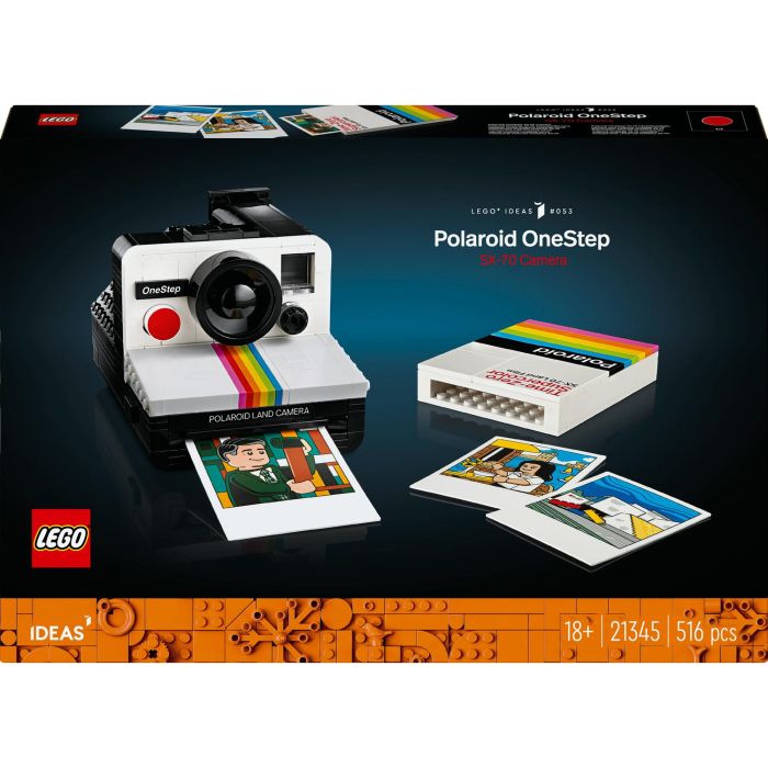 Lego Cámara Polaroid OneStep SX-70 21345 - Modelo Coleccionable para Adultos 0 Lego Cámara Polaroid OneStep SX-70 21345 - Modelo Coleccionable para Adultos 0