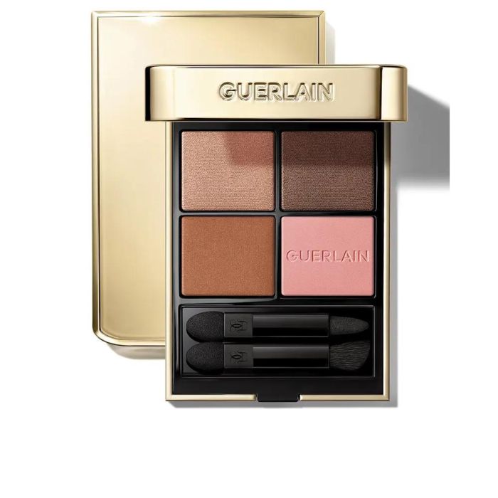 Guerlain #129 OMBRES G Paleta de Sombras de Ojos Intensas Larga Duración con 4 Acabados: Mate, Satinado, Metálico, Nacarado