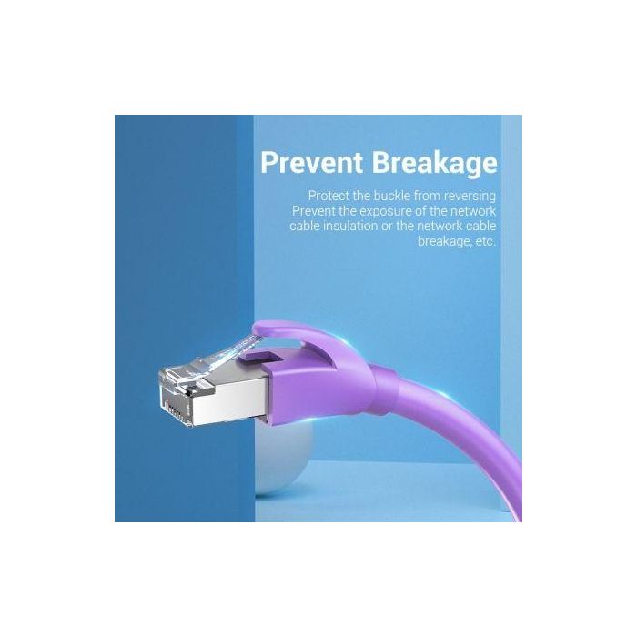 Funda Protectora RJ45 Vention IODV0-100/ 100 uds/ Morada 3 Funda Protectora RJ45 Vention IODV0-100/ 100 uds/ Morada 3