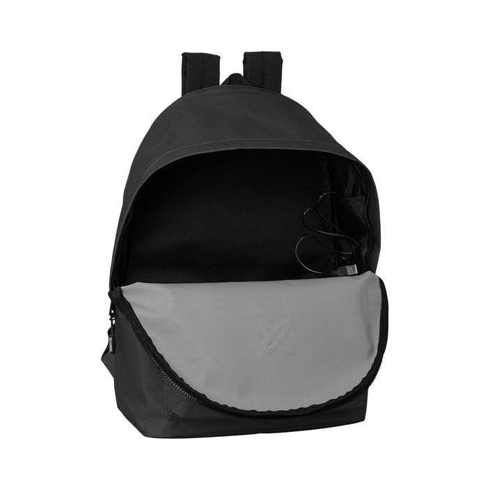 Munich Mochila Doble Portátil 15,6" USB Negro 31x44x18 cm 12 Munich Mochila Doble Portátil 15,6" USB Negro 31x44x18 cm 12