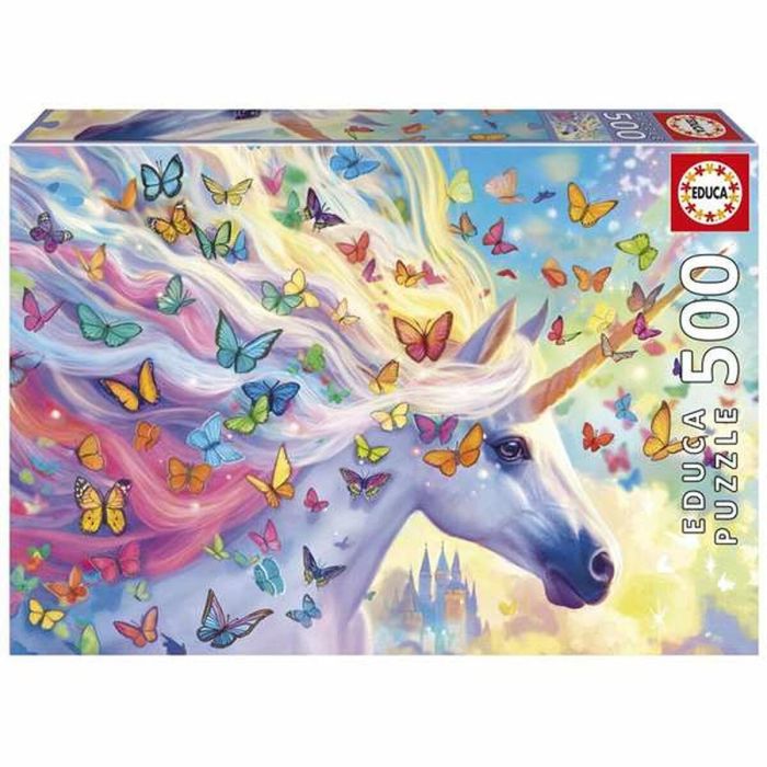Puzzle 500 piezas unicornio arcoíris 2 Puzzle 500 piezas unicornio arcoíris 2