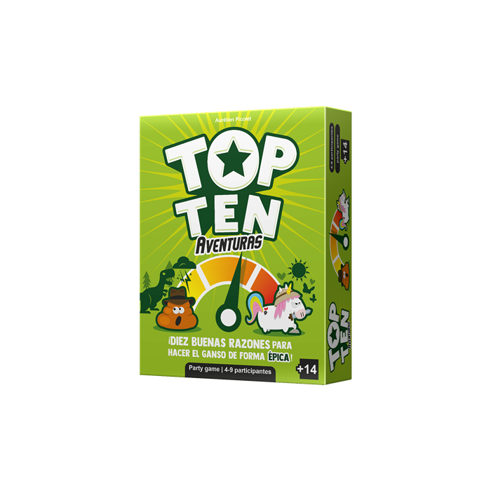Juego Mesa Top Ten Aventuras 2