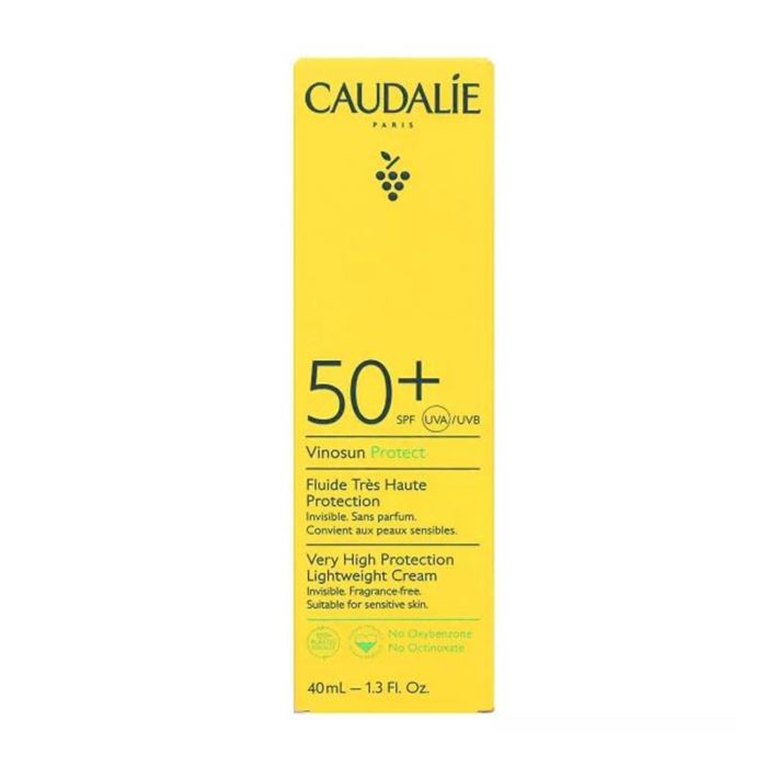 Caudalie Vinosun Protect Crema Protectora Lightwave SPF50+ 40 ml