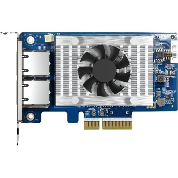 Qnap QXG-10G2T-X710 Tarjeta de Red PCIe 3.0 x4 con 2 Puertos RJ45 10GbE, NBASE-T y Controlador Intel X710 6 Qnap QXG-10G2T-X710 Tarjeta de Red PCIe 3.0 x4 con 2 Puertos RJ45 10GbE, NBASE-T y Controlador Intel X710 6